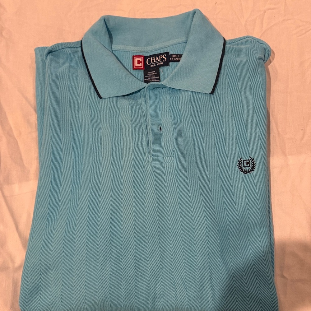 Chaps Sky Blue Polo Shirt